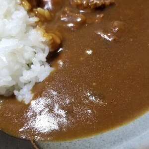 皮も捨てないカレー